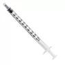 Hypodermic Syringe Luer Slip 1ml 100 Pack