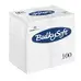 Cocktail Napkins 2 Ply 24x24cm White 100 Pack