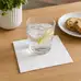 Cocktail Napkins 2 Ply 24x24cm White 100 Pack
