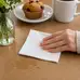 Cocktail Napkins 2 Ply 24x24cm White 100 Pack