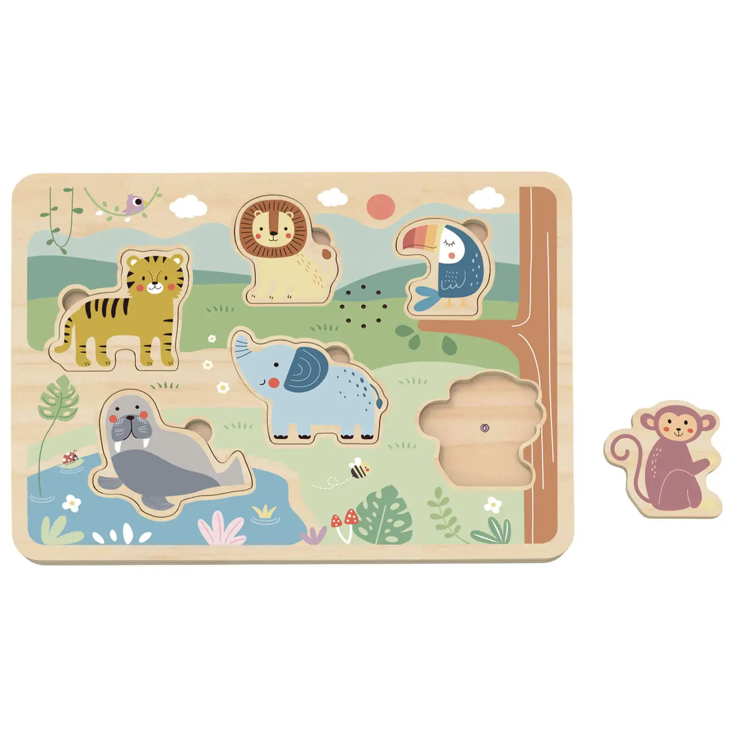 Olly and Oby Sound Puzzle Animals