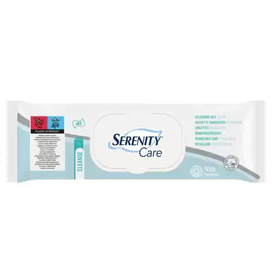 Serenity Care Cleansing Wet Wipes 8 x 63 Pack