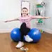Inflatable Peanut Sensory Roller With Tactile Nubs