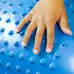 Inflatable Peanut Sensory Roller With Tactile Nubs