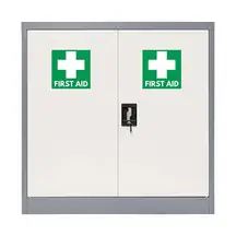 Metal First Aid Cabinet 900 x 900mm