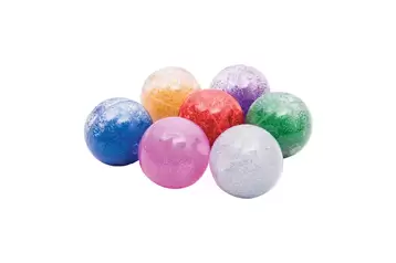Sensory glitter balls on sale