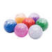 Sensory Rainbow Glitter Balls Assorted 7 Pack