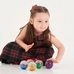 Sensory Rainbow Glitter Balls Assorted 7 Pack