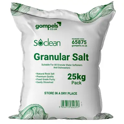 Soclean Granular Salt 25kg G3p80