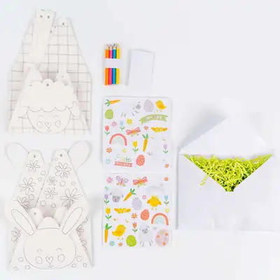 Easter Colour Your Own Baskets 2 Pack