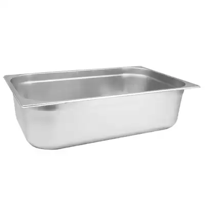 Gastronorm Stainless Steel Tray 1/1 - Depth: 150mm