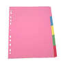Subject Divider A4 5 Pack