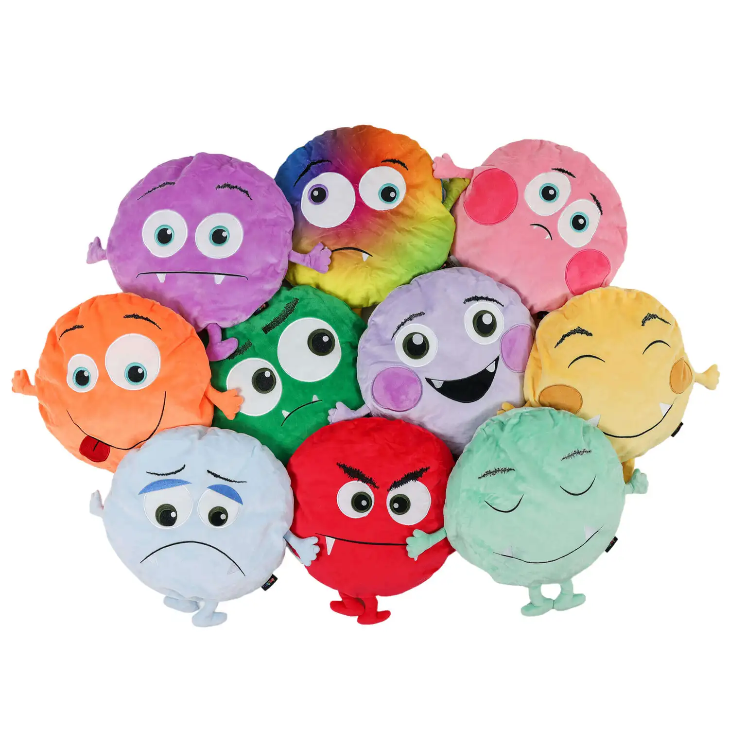 Monster Emotions Cushions 10 Pack