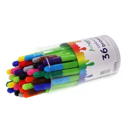 Artyom Easy Grip Broad Tip Colouring Pens Assorted - Pack Size: 36