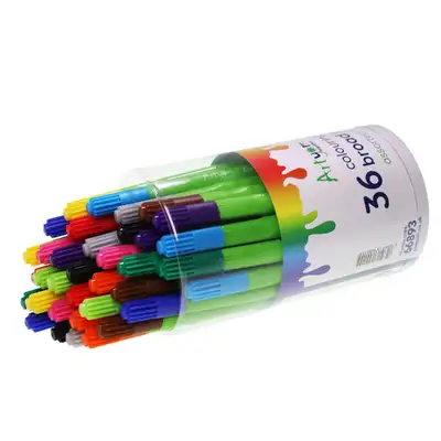 Artyom Easy Grip Broad Tip Colouring Pens Assorted 36 Pack G3p75