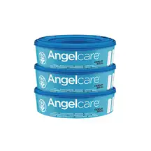 Angelcare Nappy Disposal System Refill Cassette 12 Pack