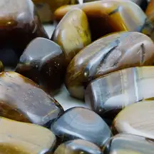 Polished Tiger Eye Stones 1kg