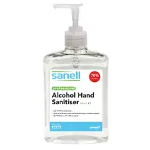 Sanell 70% Alcohol Hand Sanitiser 500ml G3p100