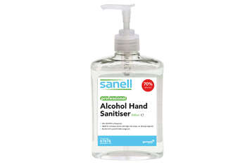 Sanell Alcohol Hand Gel 1000ml Cartridge 3 Pack Gompels Healthcare