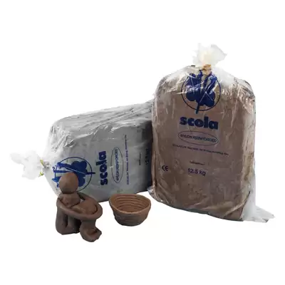 Air Hardening Clay Terracotta - Weight: 12.5kg