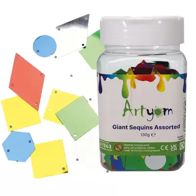 Artyom Giant Sequins Assorted 130g