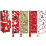 Christmas Roll Wrap Traditional Design 7m
