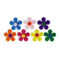 Artyom Felt Flower Shapes Assorted 250 Pack