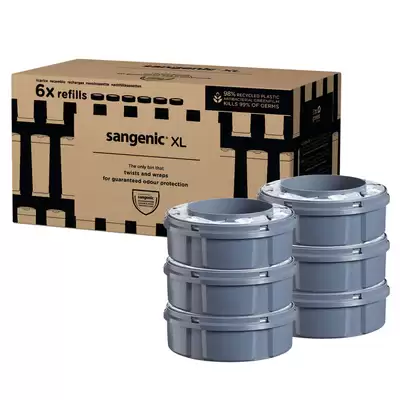 Tommee Tippee Sangenic XL Twist Cassettes 6 Pack
