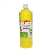 Artyom Ready Mixed Poster Paint Yellow 1 Litre