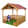 Childrens Wooden Gazebo and Reading Den With Assembly