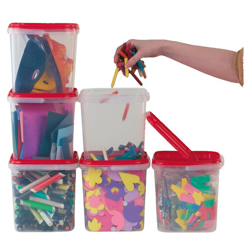 Storage Containers Pack 10 x 5l in Stationery Supplies / Storage Boxes