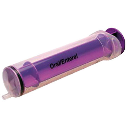 Exactamed Enteral Reusable 60ml Syringe Male Oral Tip X30 in First Aid