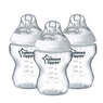 Tommee Tippee Baby Bottles Clear 3 Pack