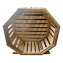 Wooden Reading Pod With Seat