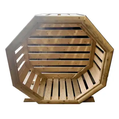 Wooden Reading Pod With Seat