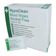 Alcohol Free Moist Wipes 100 Pack