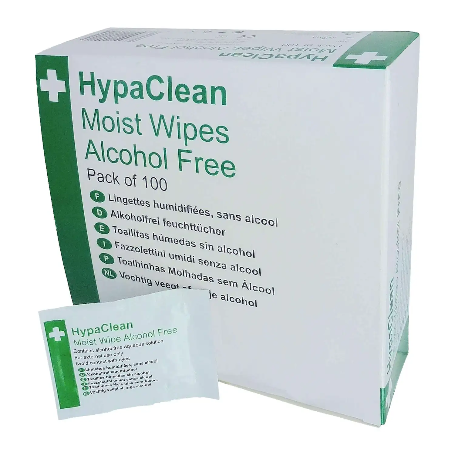 Alcohol Free Wound Cleansing Wipes 100 Pack Gompels Care & Nursery Supply Specialists