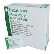 Alcohol Free Wound Cleansing Wipes 100 Pack