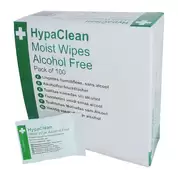 Alcohol Free Wound Cleansing Wipes 100 Pack