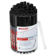 Edding 361 Boardmarker Fine Tip Black 50 Pack