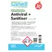 Sanell Antiviral Sanitiser 5 Litre 2 Pack