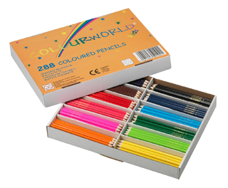 Colouring Pencils Box 288 in Stationery Supplies / Pens & Pencils