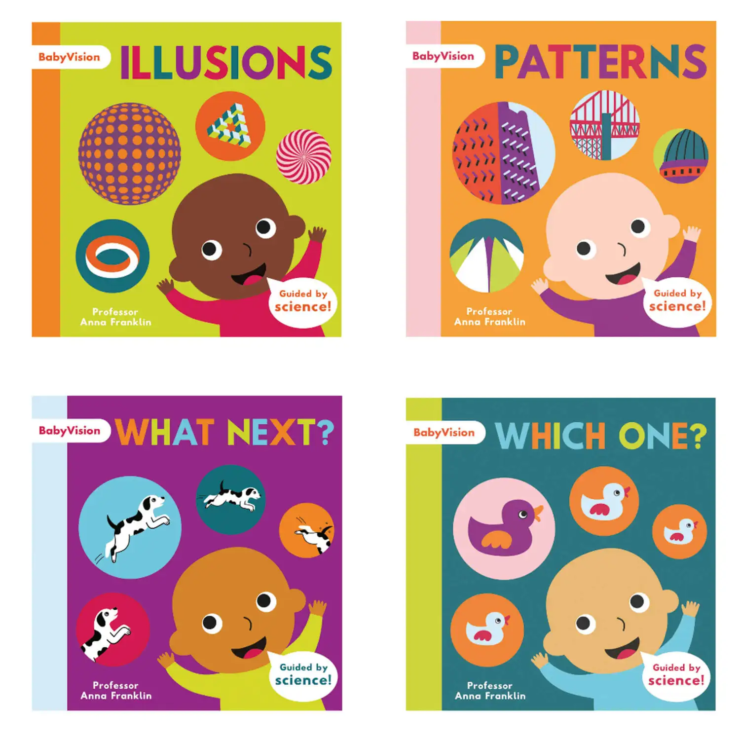 Baby Vision Books Assorted 4 Pack