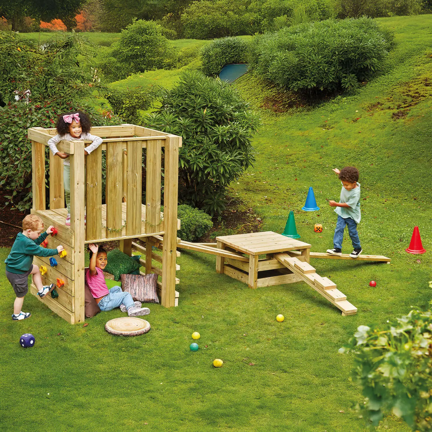 Preschool Adventure Climbing Set