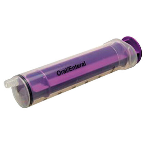 Exactamed Enteral Reusable 60ml Syringe Female Luer Lok 30 Gompels