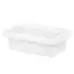 Wham Storage Box and Lid Clear 4 Litre 12 Pack G3p90