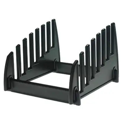 COOQUS Chopping Board Rack 7 Slot Black