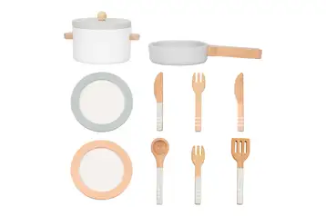 Wooden Pots Play Pots And Pans Set Olly And Oby Wooden Pots And