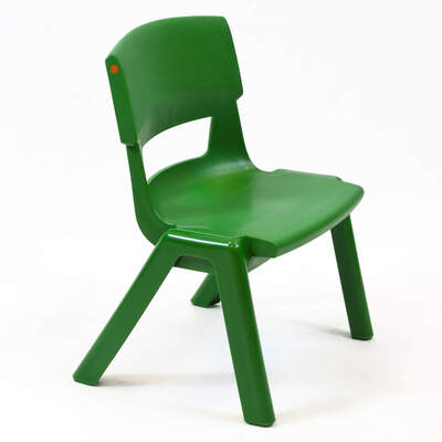 Postura Plus Chair 260mm 30 Pack - Colour: Forest Green