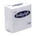Dinner Napkins 2 Ply 1/8 Fold 40x40cm White 100 Pack